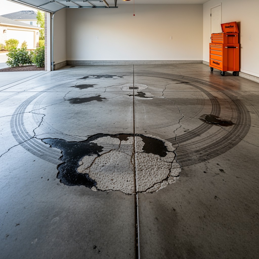 Cracked Concrete