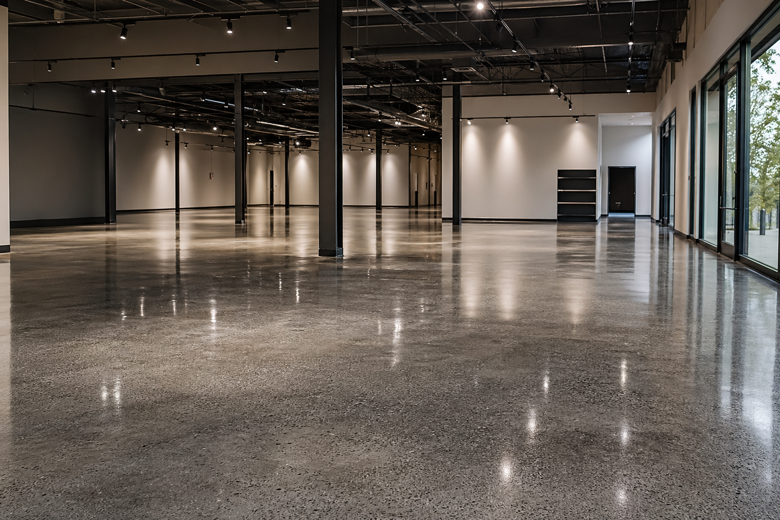 Metro Concrete Co. flooring website hero photo