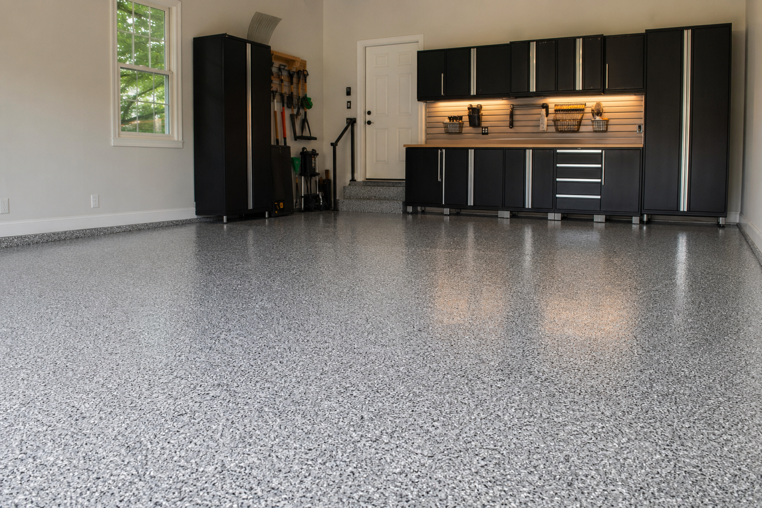 Ironclad Coatings flooring website hero photo